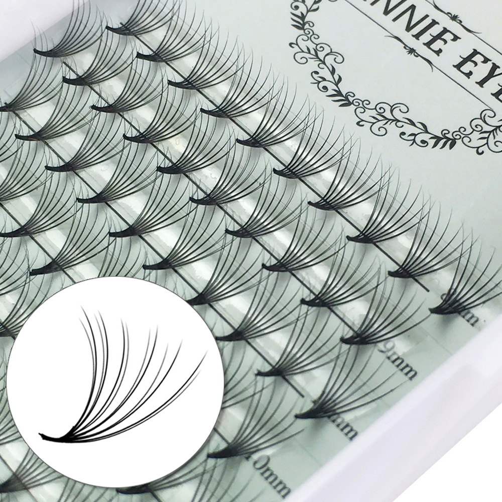 Eyelash Extension Cat Eye - 새로운 카멜리아 프리메이드 볼륨 팬 10D/12D/14D/16D