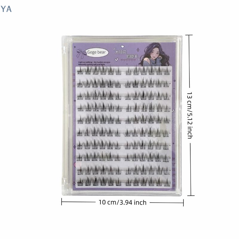 Eyelash Extension Natural - 【SA】【SA】글루 프리 인조 속눈썹 솔라 디자인