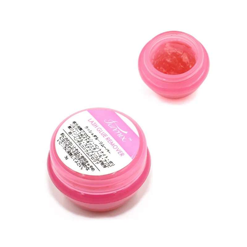 Eyelash Extension Remover Gel - Funmix 1pc 5g 핑크 속눈썹 접착제
