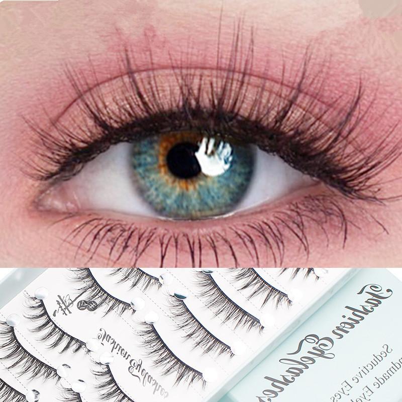 Eyelash Extension Cat Eye - 10쌍 천연 롱 위스피 캣아이 인조