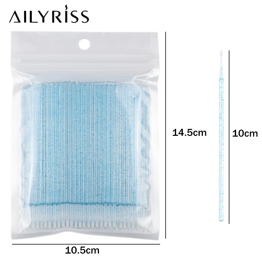 일회용 속눈썹 브러쉬 면봉 100pcs 마이크로 브러쉬 - Eyelash Extension Remover 리뷰 및 가격