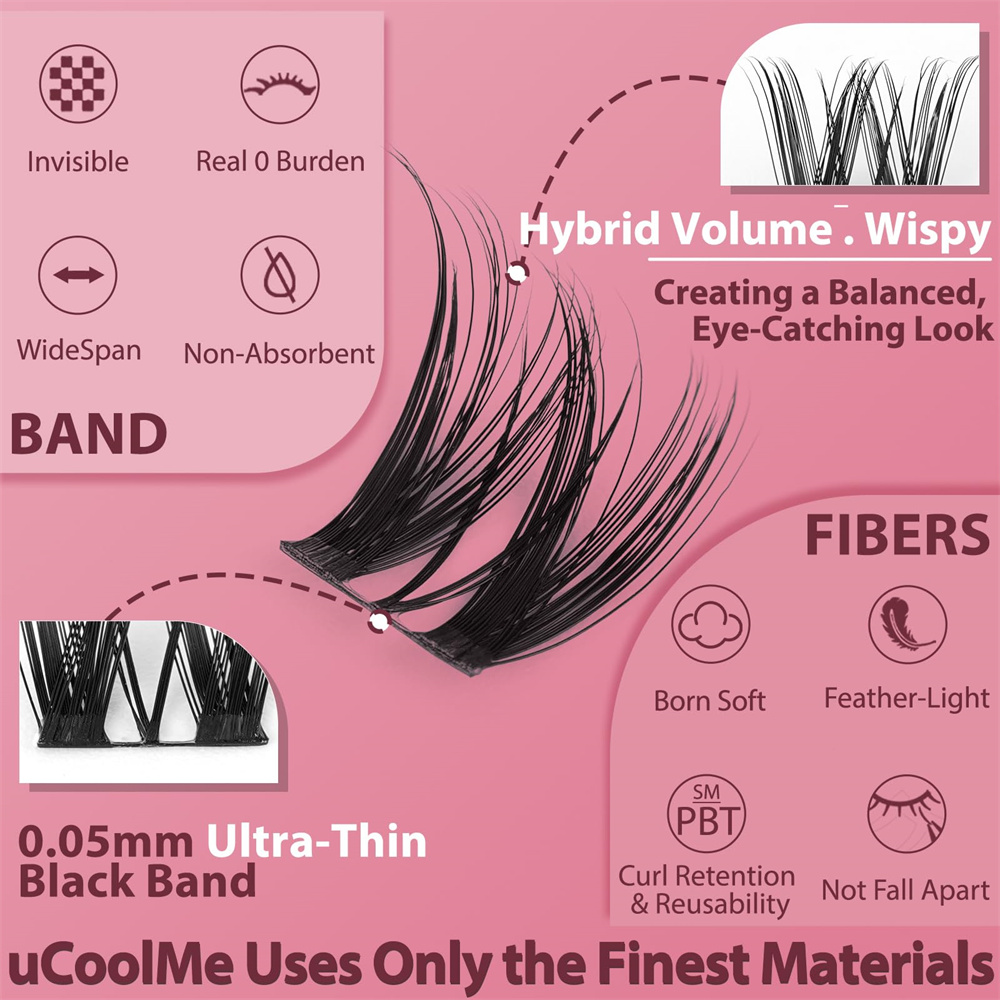 uCoolMe Lashes Flora 희미하고 스파이키 - Eyelash Extension Home Service 리뷰 및 가격