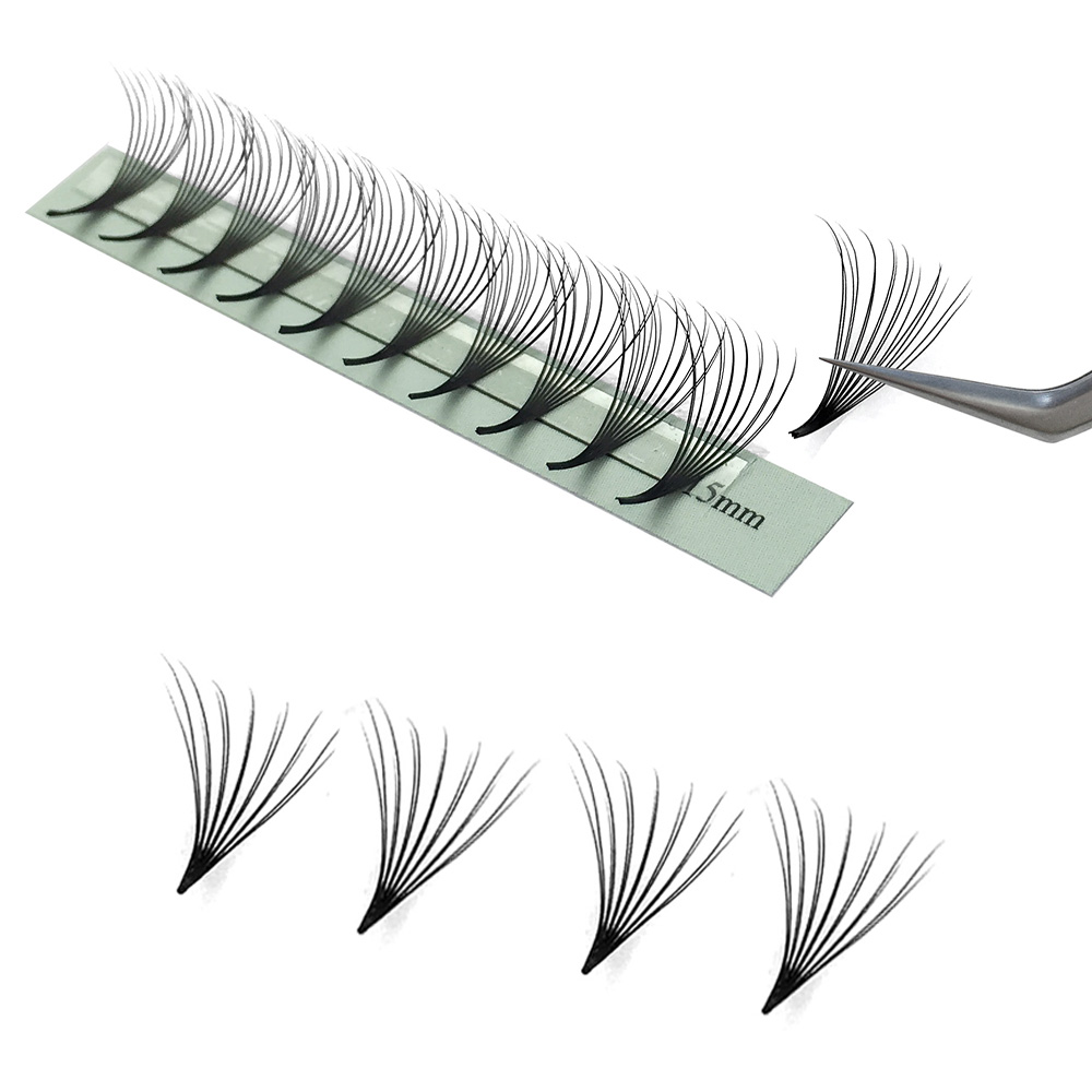 새로운 카멜리아 프리메이드 볼륨 팬 10D/12D/14 - Eyelash Extension Cat Eye 리뷰 및 가격