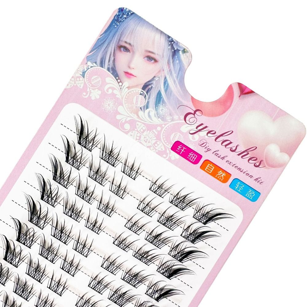 3D 캣아이 클러스터 속눈썹 만화풍 폭스 내추럴 인조  - Eyelash Extension Cat Eye 리뷰 및 가격