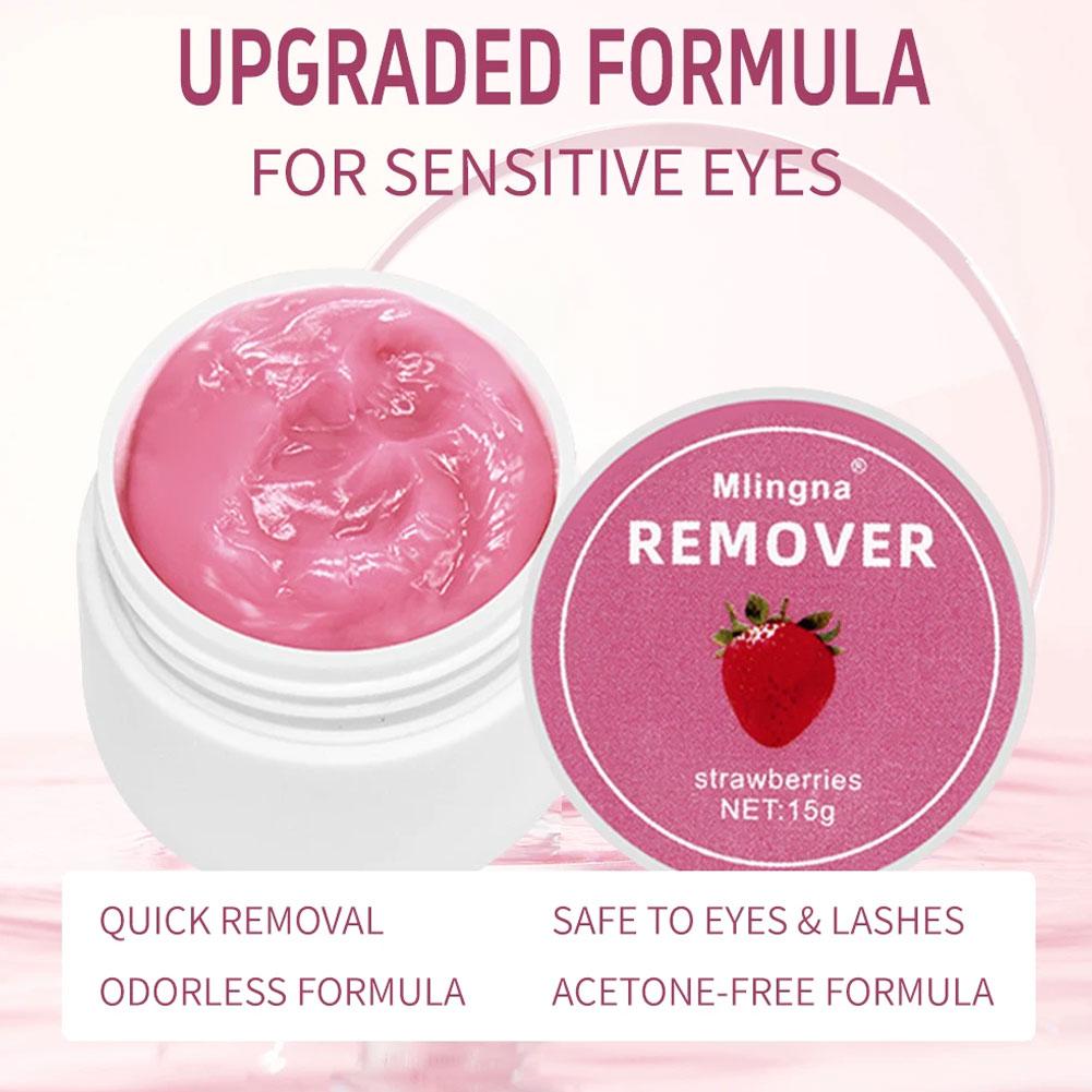 15g 속눈썹 접착제 제거 크림 전문가용 속눈썹 연장  - Eyelash Extension Remover 리뷰 및 가격