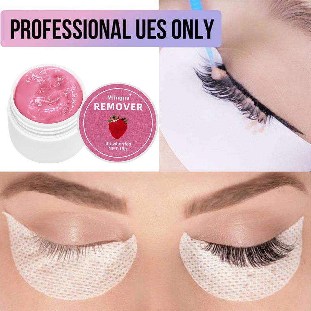 15g 속눈썹 접착제 제거 크림 전문가용 속눈썹 연장  - Eyelash Extension Remover 리뷰 및 가격
