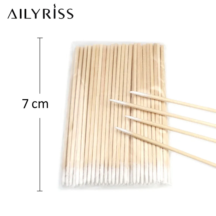 100 개/몫 일회용 속눈썹 브러쉬 면봉 마이크로 브러 - Eyelash Extension Remover 리뷰 및 가격