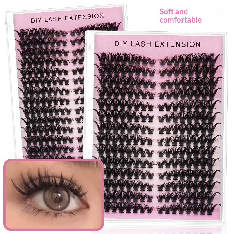 호이투 14줄 DIY 속눈썹 연장 클러스터 개별 속눈썹 - Eyelash Extension Or Extensions 리뷰 및 가격