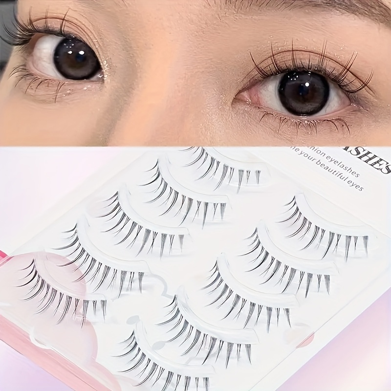 초보자를 위한 애니메이션 코스프레 인조 속눈썹 5쌍,  - Eyelash Extension Or Extensions 리뷰 및 가격