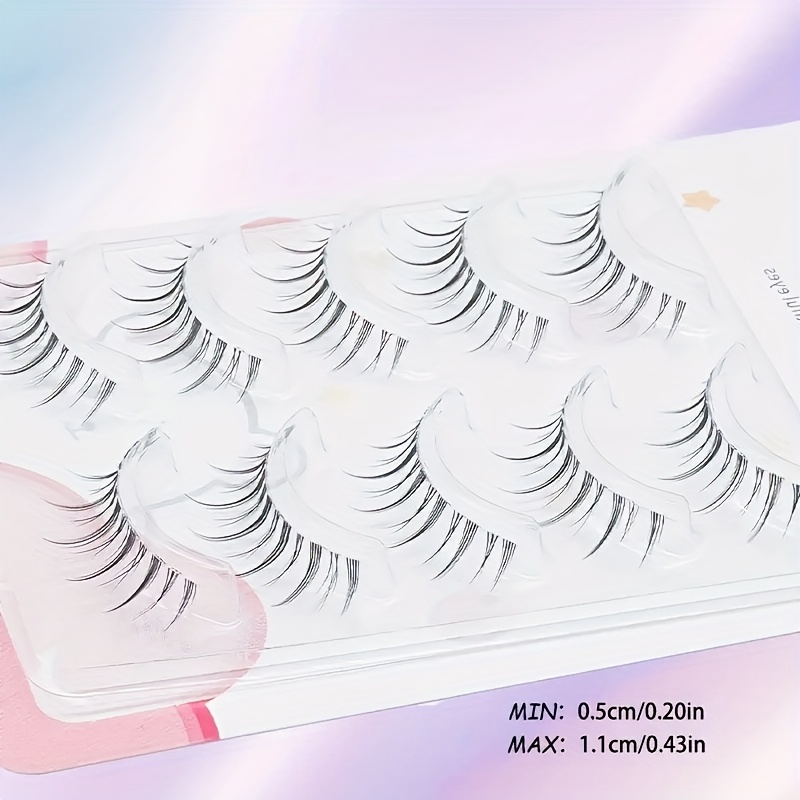 초보자를 위한 애니메이션 코스프레 인조 속눈썹 5쌍,  - Eyelash Extension Or Extensions 리뷰 및 가격