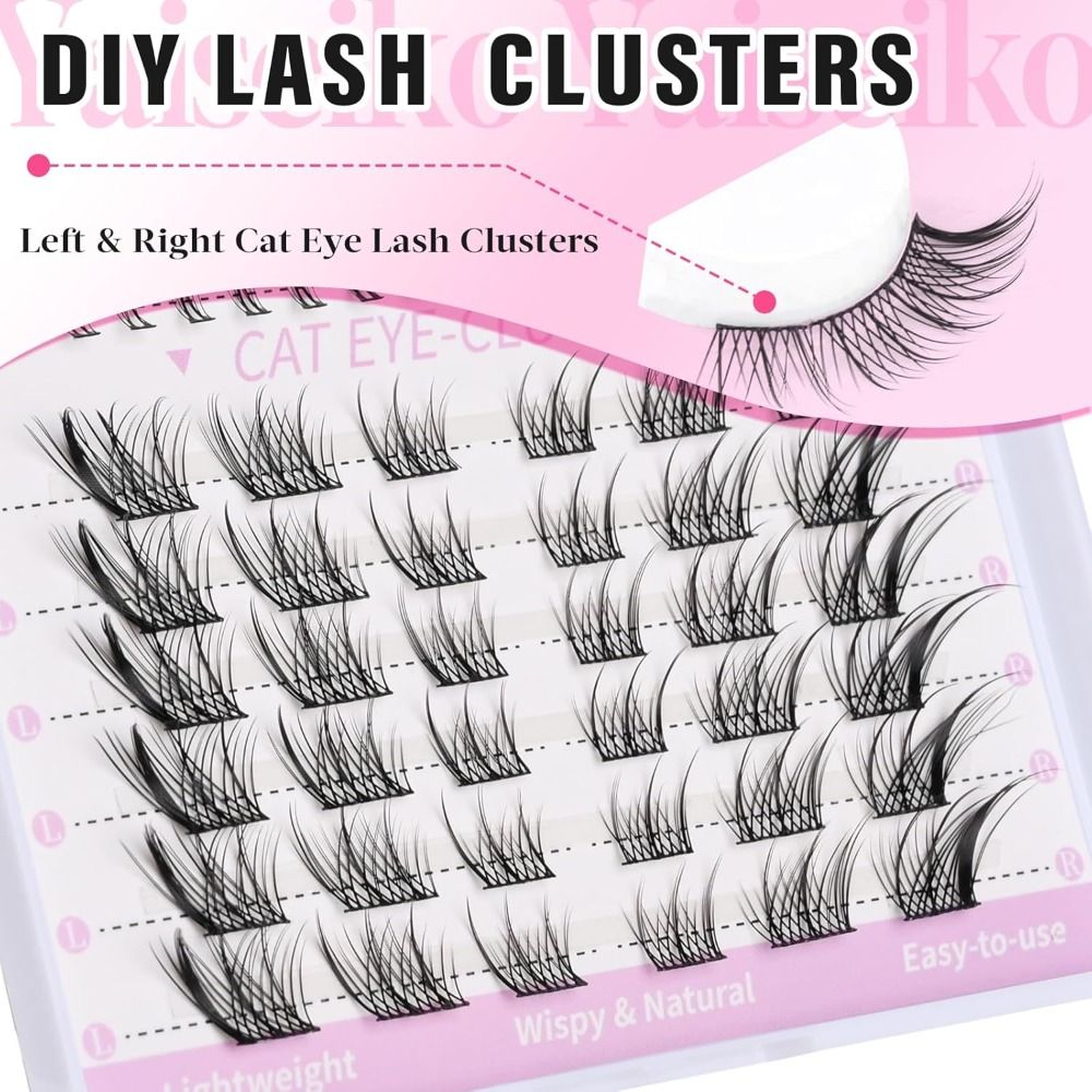 새로운 3D 캣아이 셀프 접착 속눈썹, 가볍고 풍성한  - Eyelash Extension Cat Eye 리뷰 및 가격
