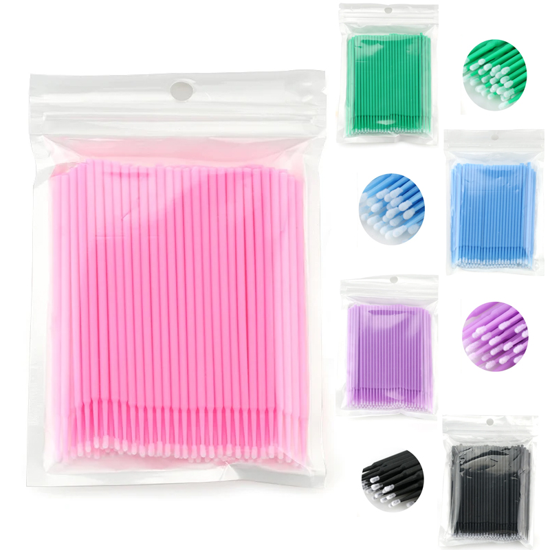 50/100PCS 일회용 마이크로 브러쉬 속눈썹 연장  - Eyelash Extension Remover 리뷰 및 가격