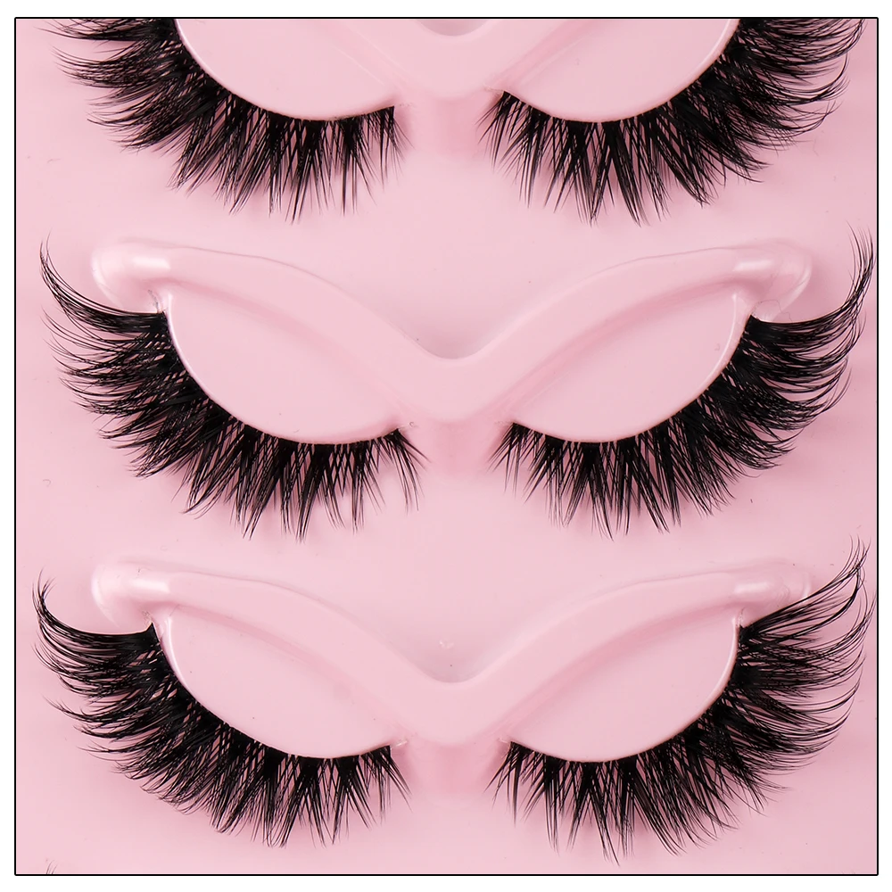 캣아이 5쌍 3D 내추럴 인조 속눈썹 풍성하고 부드러운 - Eyelash Extension Cat Eye 리뷰 및 가격