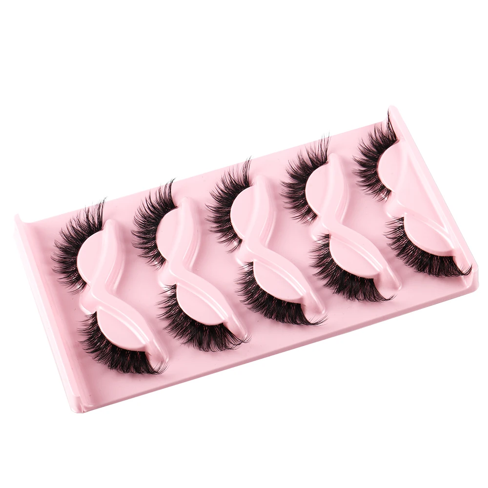 캣아이 5쌍 3D 내추럴 인조 속눈썹 풍성하고 부드러운 - Eyelash Extension Cat Eye 리뷰 및 가격