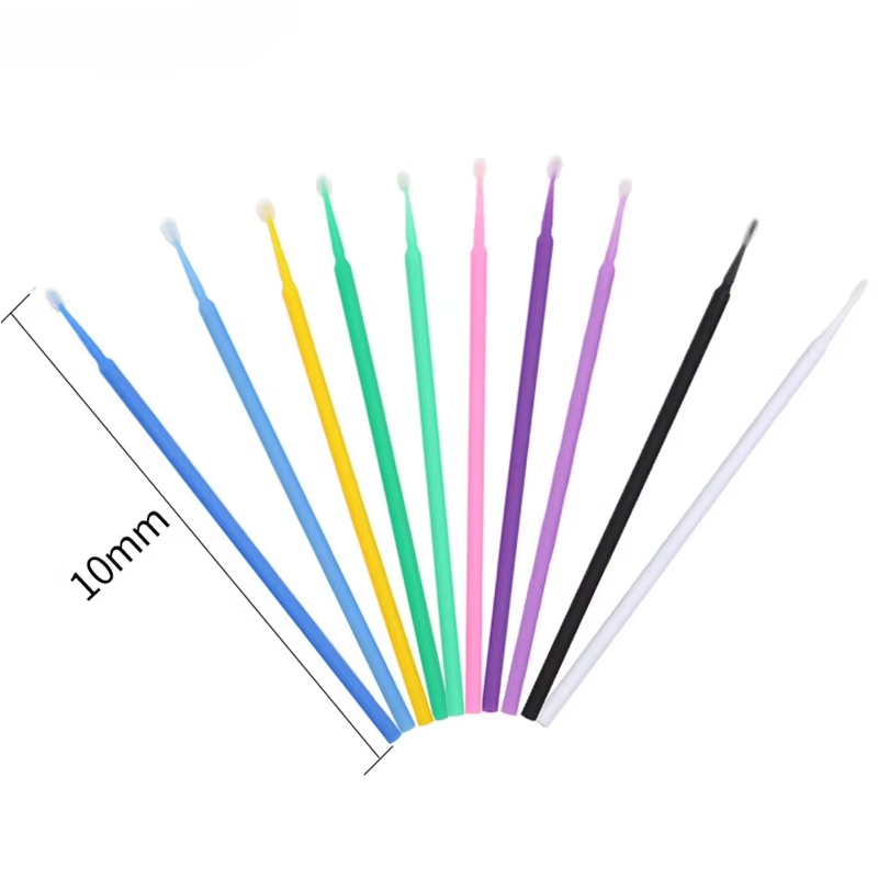 100개 속눈썹 세척 브러쉬 속눈썹 연장용 마이크로 면 - Eyelash Extension Remover 리뷰 및 가격