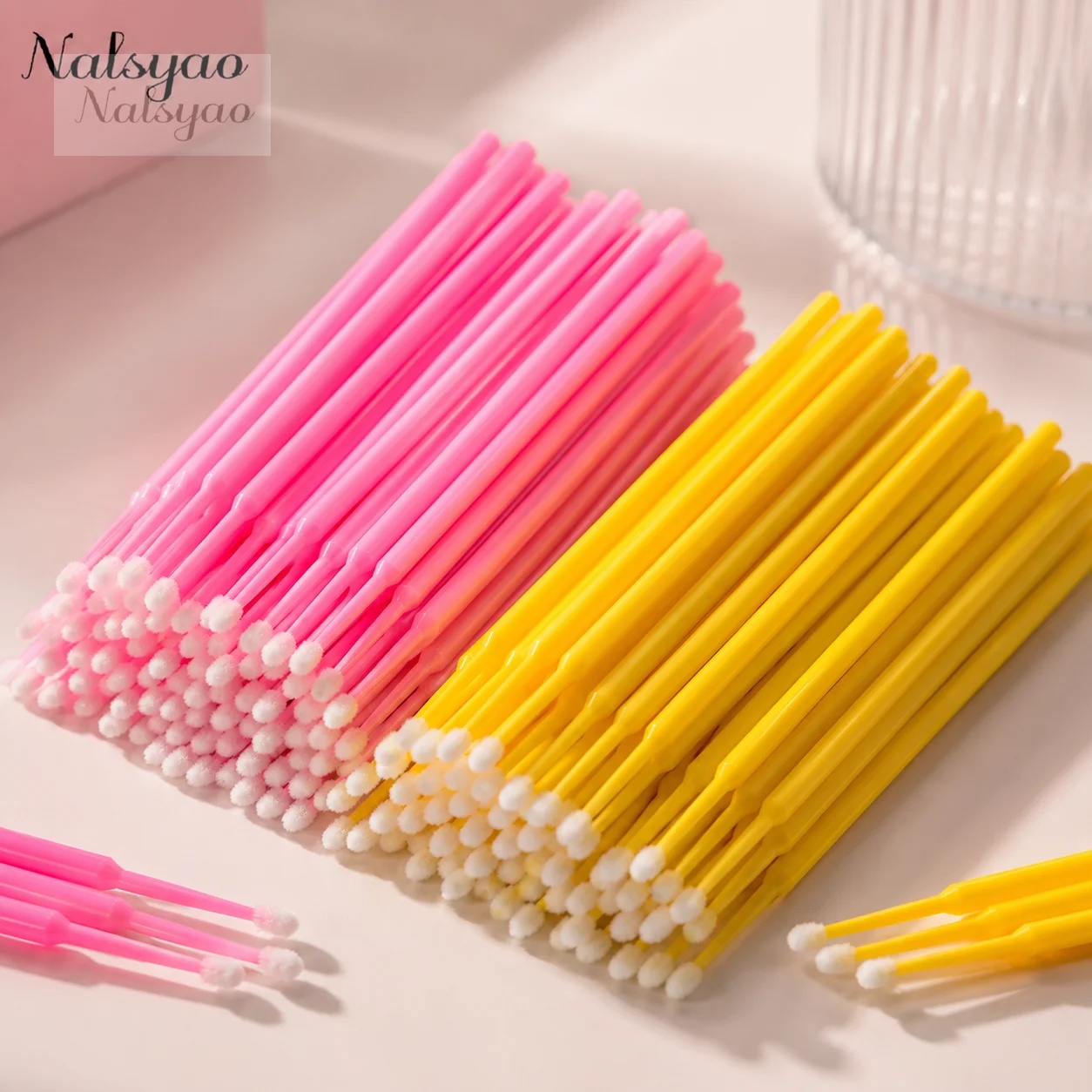 500개 속눈썹 연장 클리닝 면봉 속눈썹 리프트 글루  - Eyelash Extension Remover 리뷰 및 가격