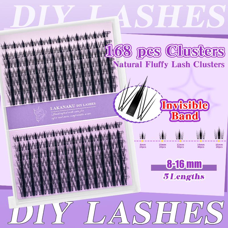 자연스러운 속눈썹 클러스터 개별 속눈썹 풍성하고 쉽게  - Eyelash Extension Natural 리뷰 및 가격