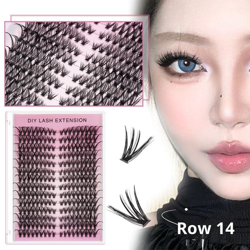 【M】14줄 DIY 속눈썹 연장 클러스터 개별 속눈썹  - Eyelash Extension Or Extensions 리뷰 및 가격