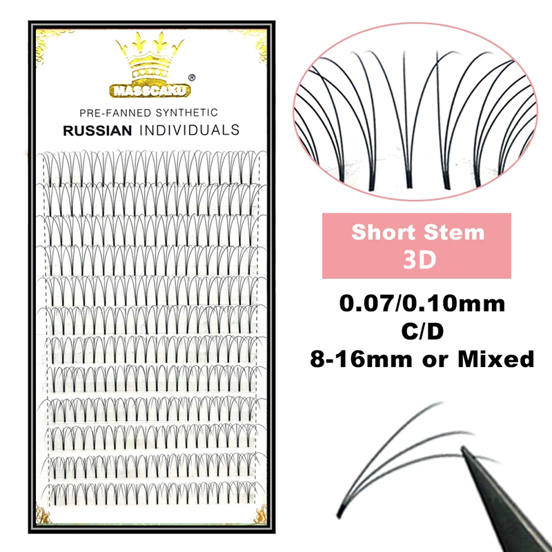도매 12줄 3D 4D 5D 6D 프리메이드 팬 러시안 - Eyelash Extension Or Extensions 리뷰 및 가격