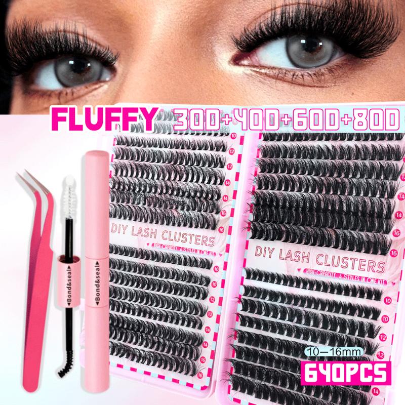 접착제, 리무버, 어플리케이터가 포함된 DIY 속눈썹  - Eyelash Extension Or Extensions 리뷰 및 가격