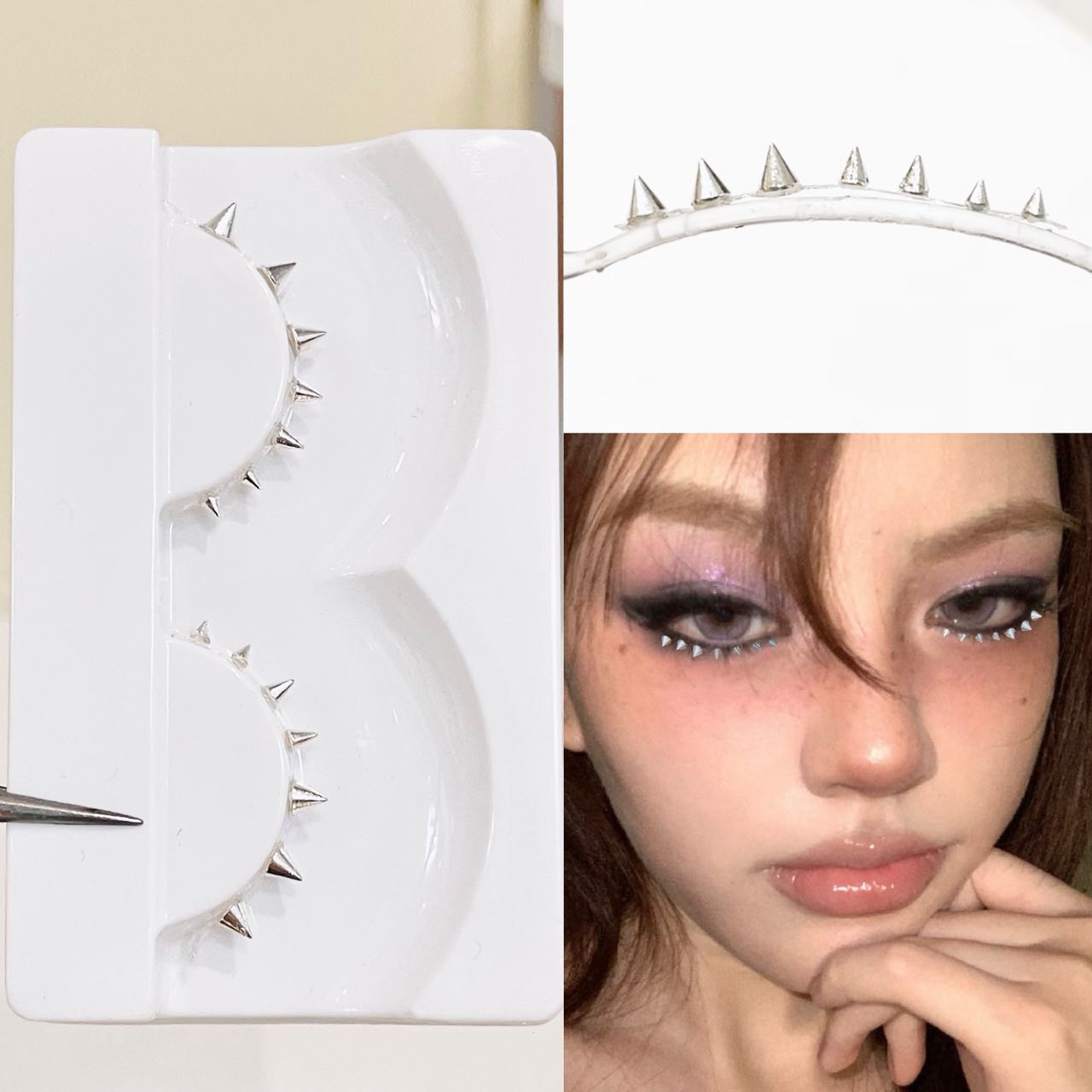 두두티안 실버 리벳 풀 스트립 로워 래쉬 화이트 골드  - Eyelash Extension Natural 리뷰 및 가격