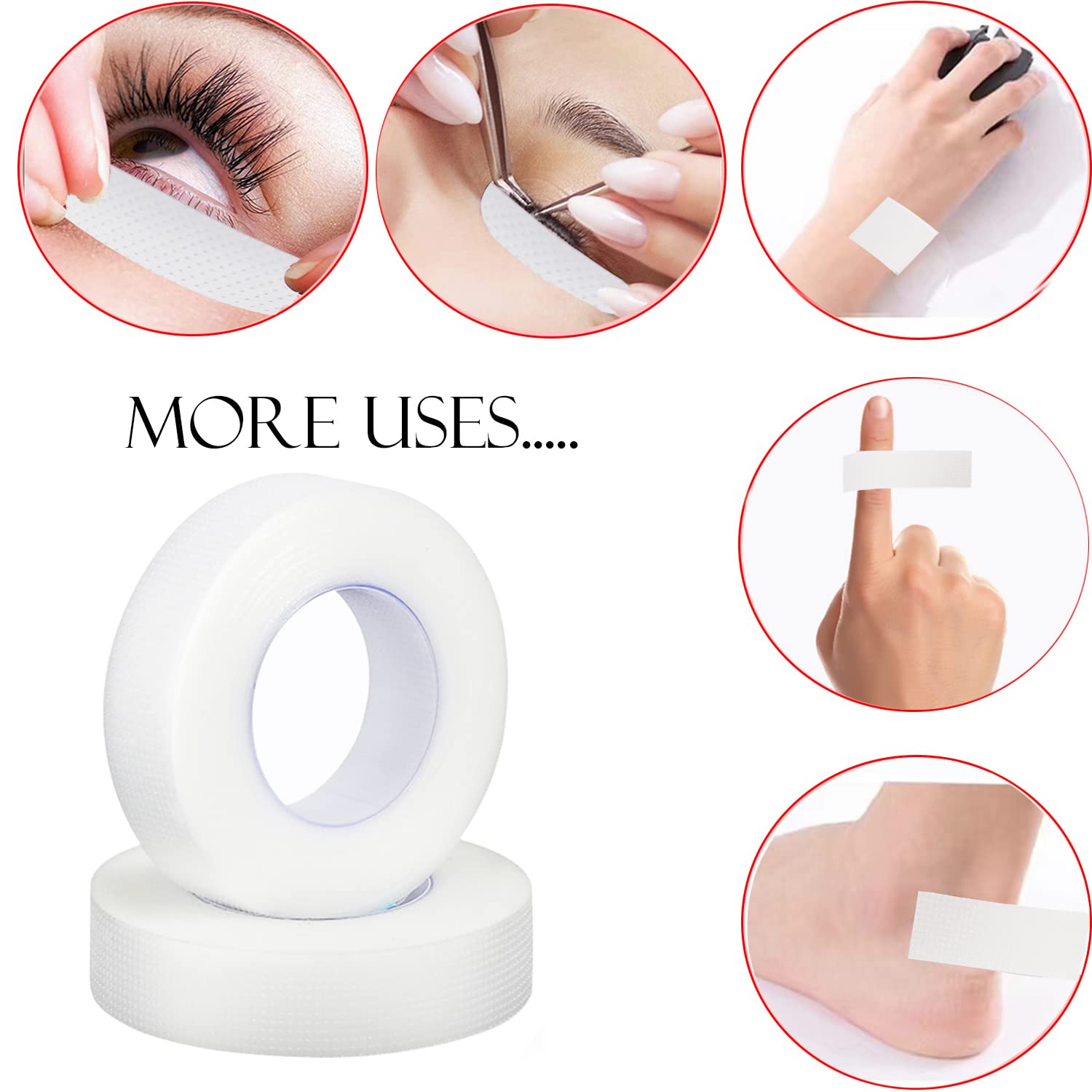 속눈썹 테이프 투명 접착 패브릭 9m/10 야드/롤 접 - Eyelash Extension Remover Gel 리뷰 및 가격