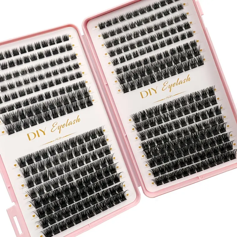 384개 속눈썹 연장 키트, 개별 세트 속눈썹, 다양한 - Eyelash Extension Home Service 리뷰 및 가격