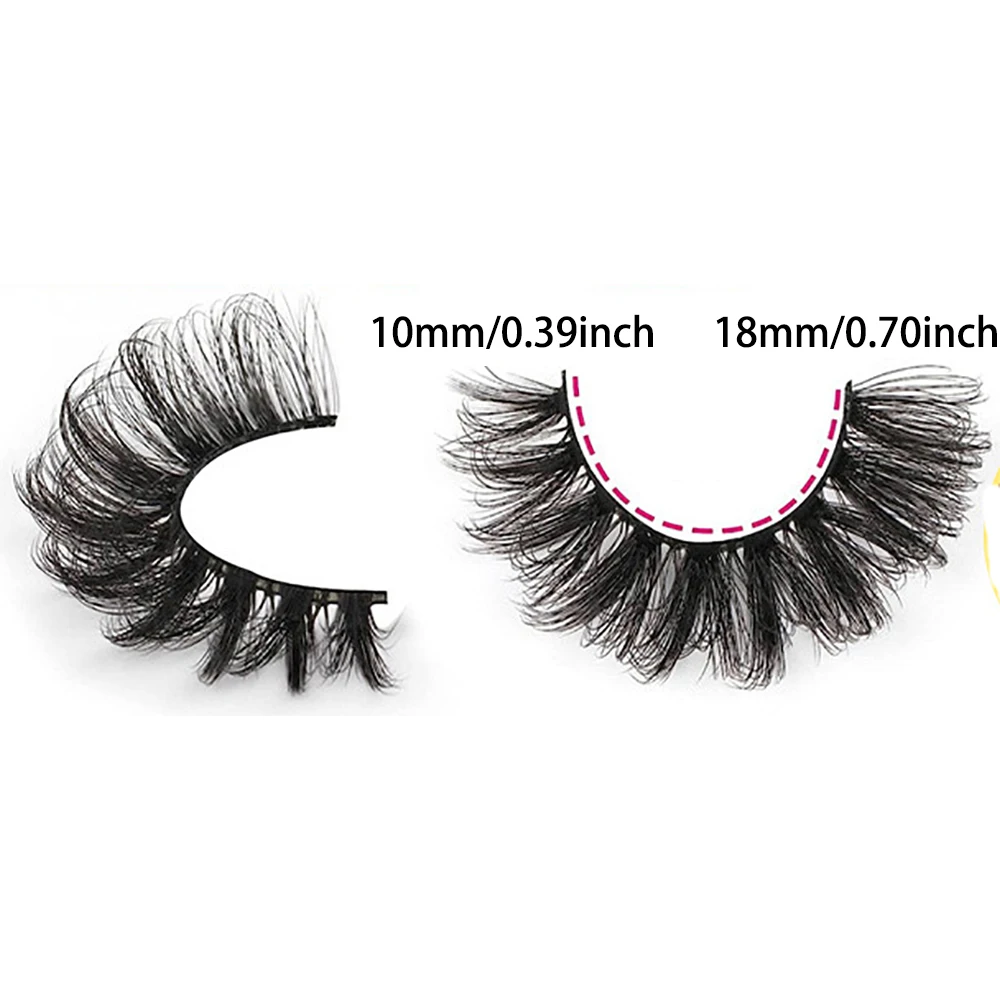 7쌍의 캣아이 인조 밍크 속눈썹, 풍성하고 자연스러운  - Eyelash Extension Cat Eye 리뷰 및 가격