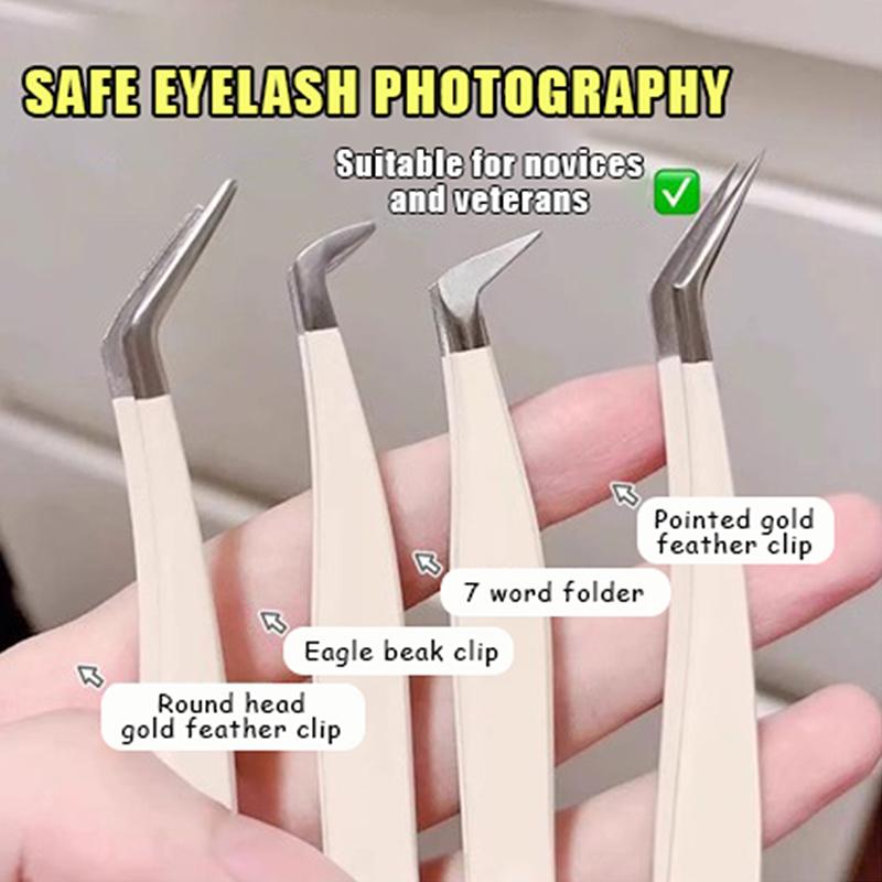 ● 보관 케이스가 있는 인조 속눈썹 핀셋 미끄럼 방지  - Eyelash Extension Home Service 리뷰 및 가격