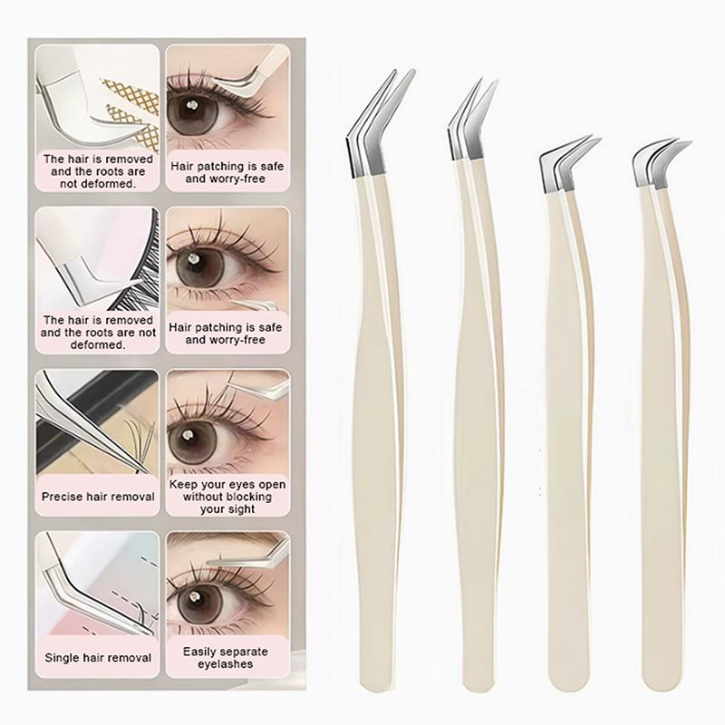 ● 보관 케이스가 있는 인조 속눈썹 핀셋 미끄럼 방지  - Eyelash Extension Home Service 리뷰 및 가격